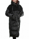 Пальто женское зимнее MEIYEE (200 гр. холлофайбера) черное 2NMB3M
