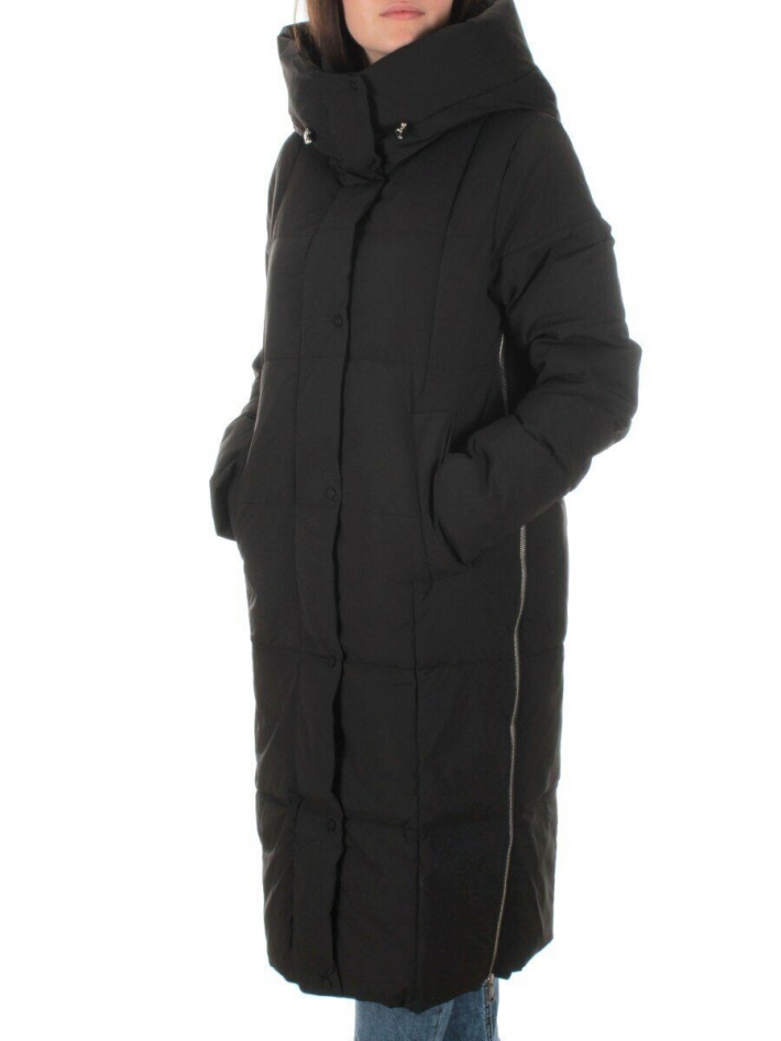 Пальто зимнее женское облегченное (150 гр. холлофайбера) 22F7UH
