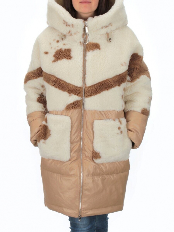Пальто зимнее женское ANAVISTA (200 гр. холлофайбер) YQWE4Y