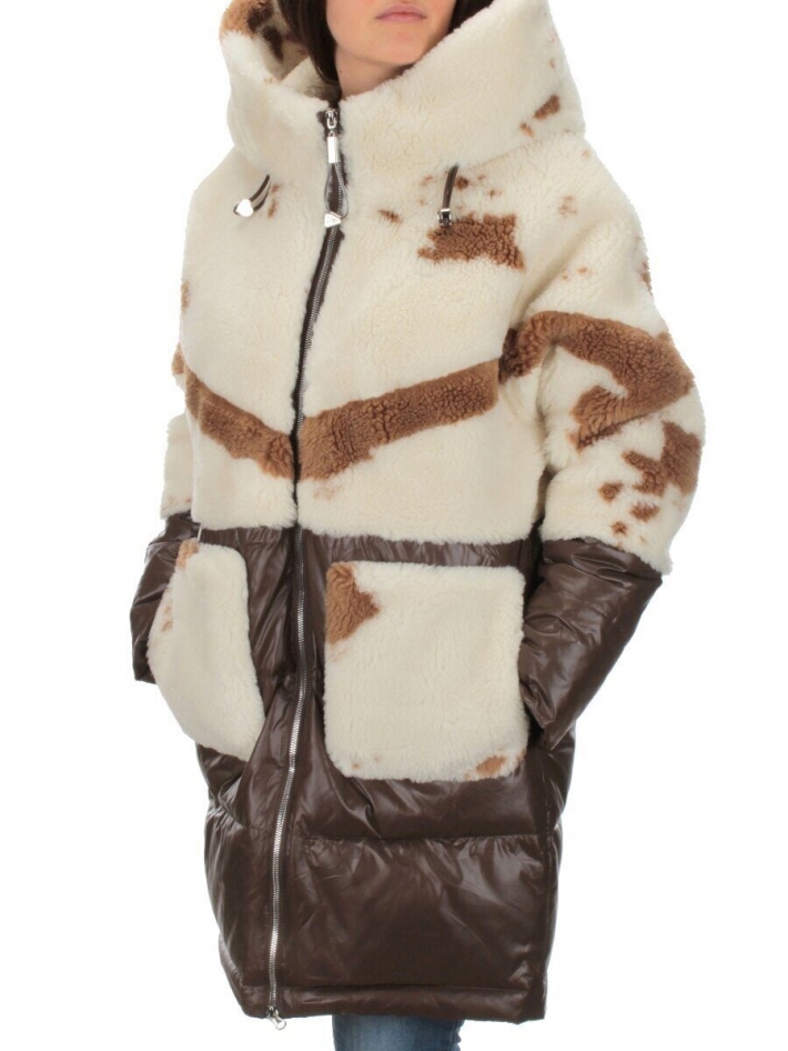 Пальто зимнее женское ANAVISTA (200 гр. холлофайбер) YJVUFS