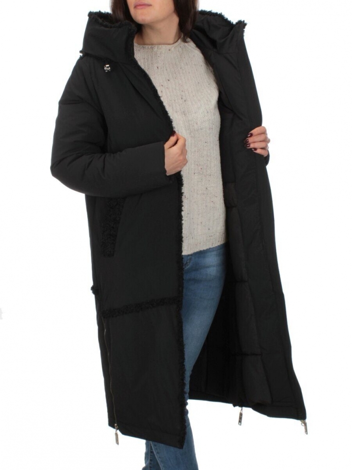 Пальто зимнее женское ANAVISTA (200 гр. холлофайбер) HP6VS0