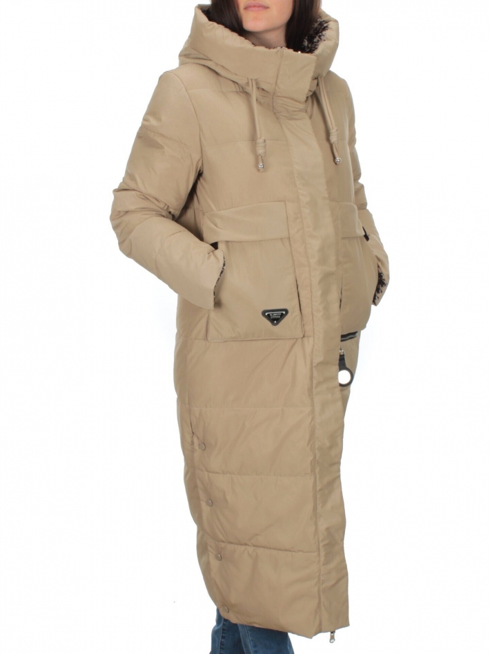Пальто двухстороннее зимнее женское (200 гр. тинсулейт) 7XZXGX