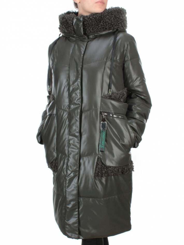 Пальто зимнее женское AIKESDFRS (200 гр. холлофайбера) YOHA2L