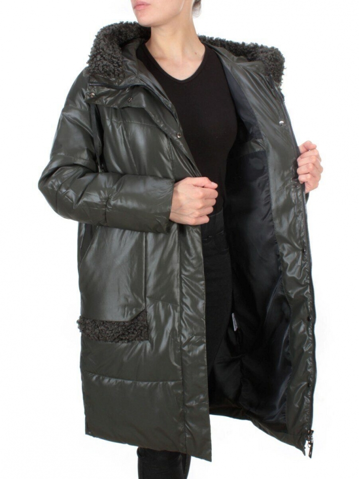 Пальто зимнее женское AIKESDFRS (200 гр. холлофайбера) YOHA2L