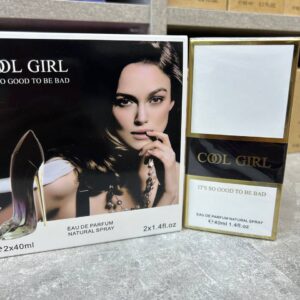 Парфюмерный набор «Cool Girl» включает в себя два флакона объемом 40 мл каждый (80 мл)