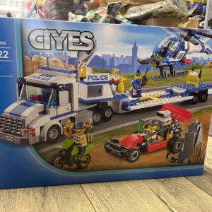 конструктор,  LEGO City Police Helicopter Transporter, 410 деталей, цена 56.00 руб.