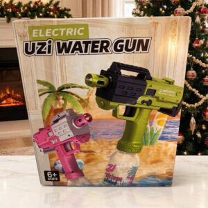 Электрический водяной пистолет в стиле Uzi, предназначенный для детей от 6 лет