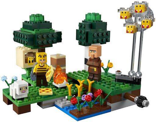 Конструктор Майнкрафт My World (аналог LEGO Minecraft) 91165 «Пасека» или «Пчелиная ферма» 238 деталей — изображение 9