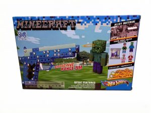 Металлический конструктор Minecraft «Собери пистолет» (в стиле Hot Wheels & STEAM)