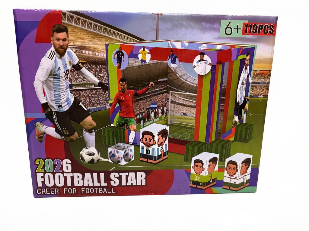 Конструктор 2026 Football Star «Футбольные звезды» (119 деталей)