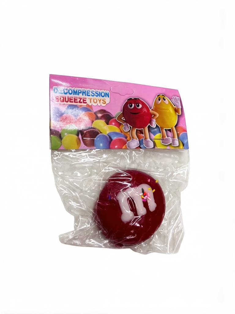 Сквиш-игрушка M&M’s Антистресс (Красный)