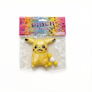 Игрушка-антистресс сквиш «Пикачу» с блестками (Pinch Family)