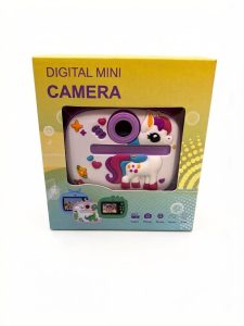 Детский цифровой фотоаппарат с моментальной печатью «Единорог» (Digital Mini Camera)