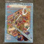 Детская развивающая книга-альбом с 5D наклейками «Mini House Scenic Book» (с пинцетом)
