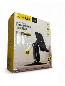Настольная подставка для телефона и планшета KLGO Z2 (360° Rotation, складная)