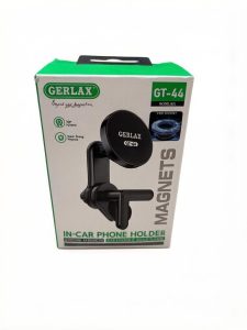 Магнитный держатель для телефона в автомобиль GERLAX GT-44 (на дефлектор)