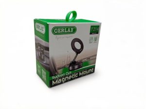 Магнитный автомобильный держатель на присоске Gerlax T214