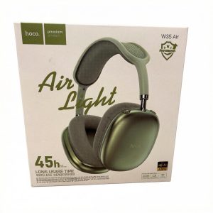 Беспроводные наушники Hoco W35 Air (зеленый металлик)