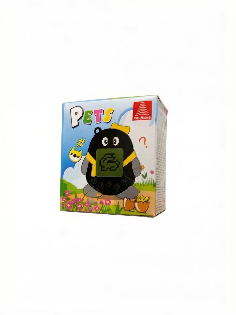 Интерактивная электронная игрушка Тамагочи Han Cheng «Pets» (168 в 1), черный