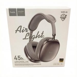 Беспроводные полноразмерные наушники Hoco W35 Air Light, серебристые