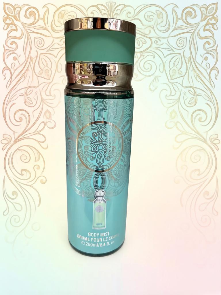 Парфюмированный спрей-мист для тела Burphrise Capri Body Mist (по мотивам Gissah Capri), 250 мл