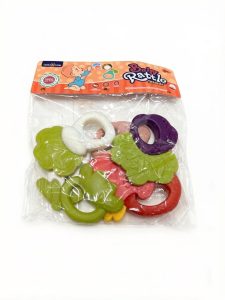 Набор детских погремушек-прорезывателей Lucky King «Baby Rattle» (с 3 месяцев), 5 шт.