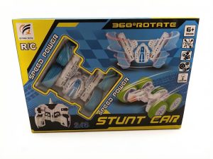 Радиоуправляемая трюковая машинка-перевертыш Qi Fan Toys Speed Power Stunt Car 2.4G (Вращение 360°)